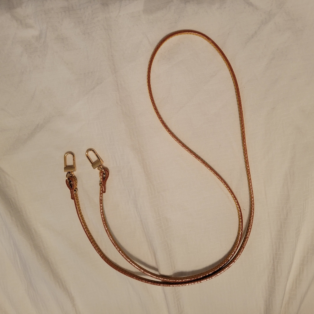 Vachetta Crossbody Strap for LV Pochette Accessoires